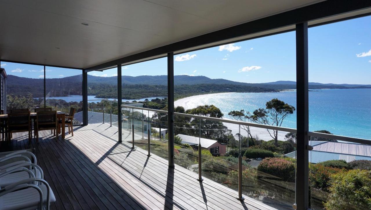 Sea Eagle Cottage Amazing Views Of Bay Of Fires Binalong Bay Extérieur photo
